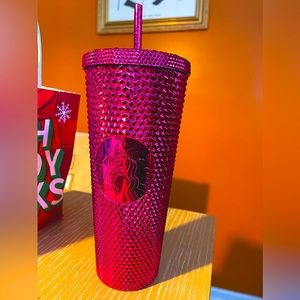 *SOLD* Starbucks 💫 Sangria Holiday 2022 tumbler